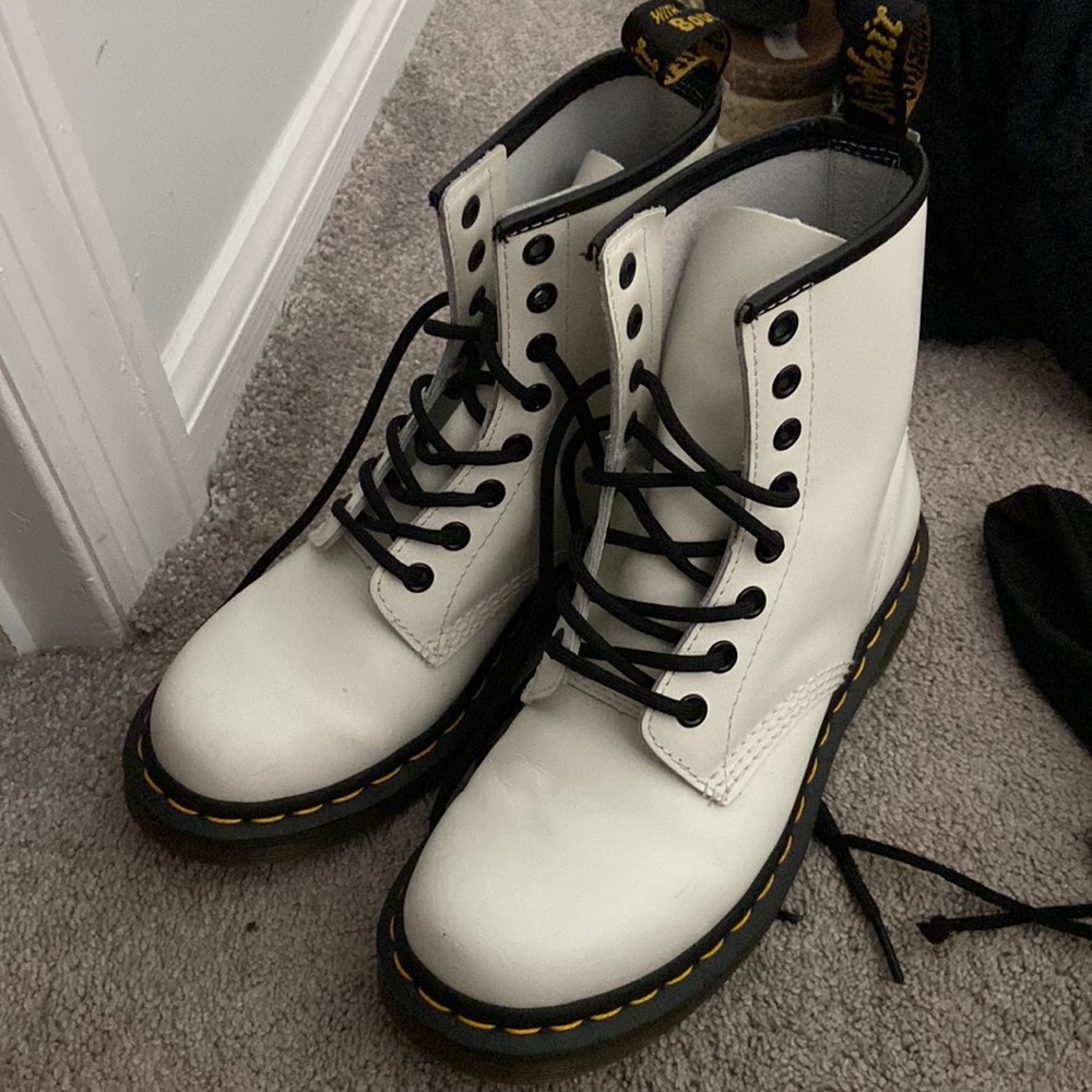 White Doc Martens